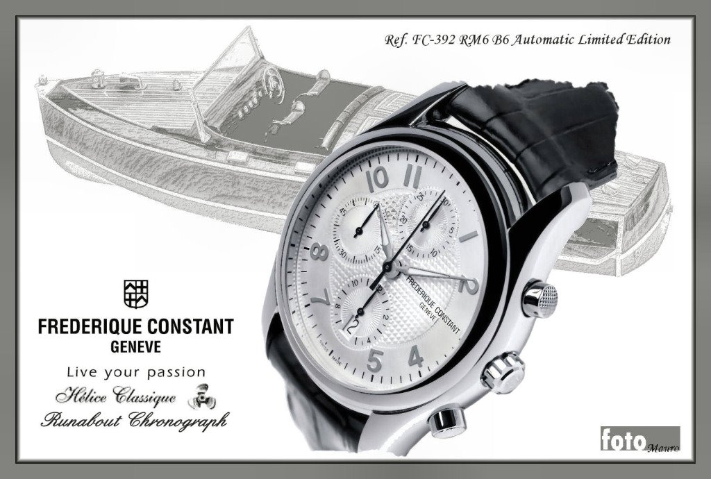 Mechanical Man Frederique Constant Runabout Oiritaly Watch